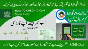 CNIC Verification Through NADRA : Check Your ID Card Status Online Easily